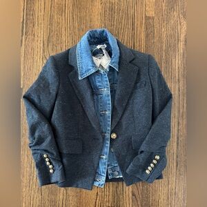 Veronica Beard Aaliyah Dickey jacket + slate Dickey - brand new with tags/box 2